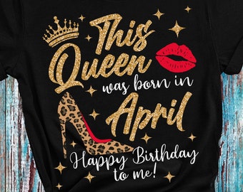 Download April Birthday Svg Etsy