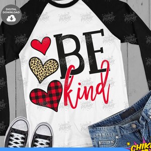 Be Kind Svg Valentine's Love Inspirational Quote - Etsy