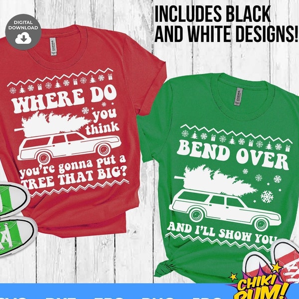 Griswold Where You Gonna Put a Tree That Big Svg Etsy Ireland