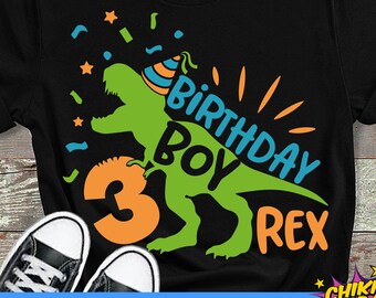 Download Dinosaur Birthday Svg Etsy