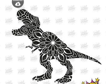 Download Dinosaur Mandala Svg Etsy Yellowimages Mockups