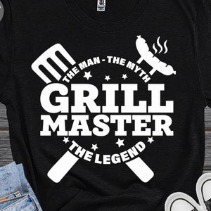 Grill-Master-Svg, 4. Juli-Svg, Grillen-Svg, 4. Juli-Svg, Vatertag-Svg, Schnitt-Datei, Silhouette-svg, PNG-Sublimation