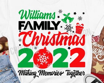 Christmas Family Svg | Etsy