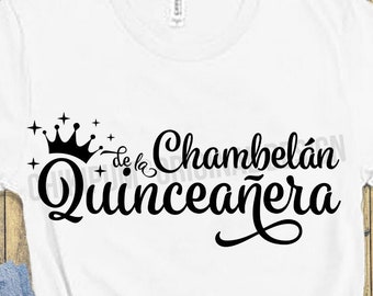 Chambelán de la quinceañera svg, Mis Quince SVG,  Chambelan SVG, png