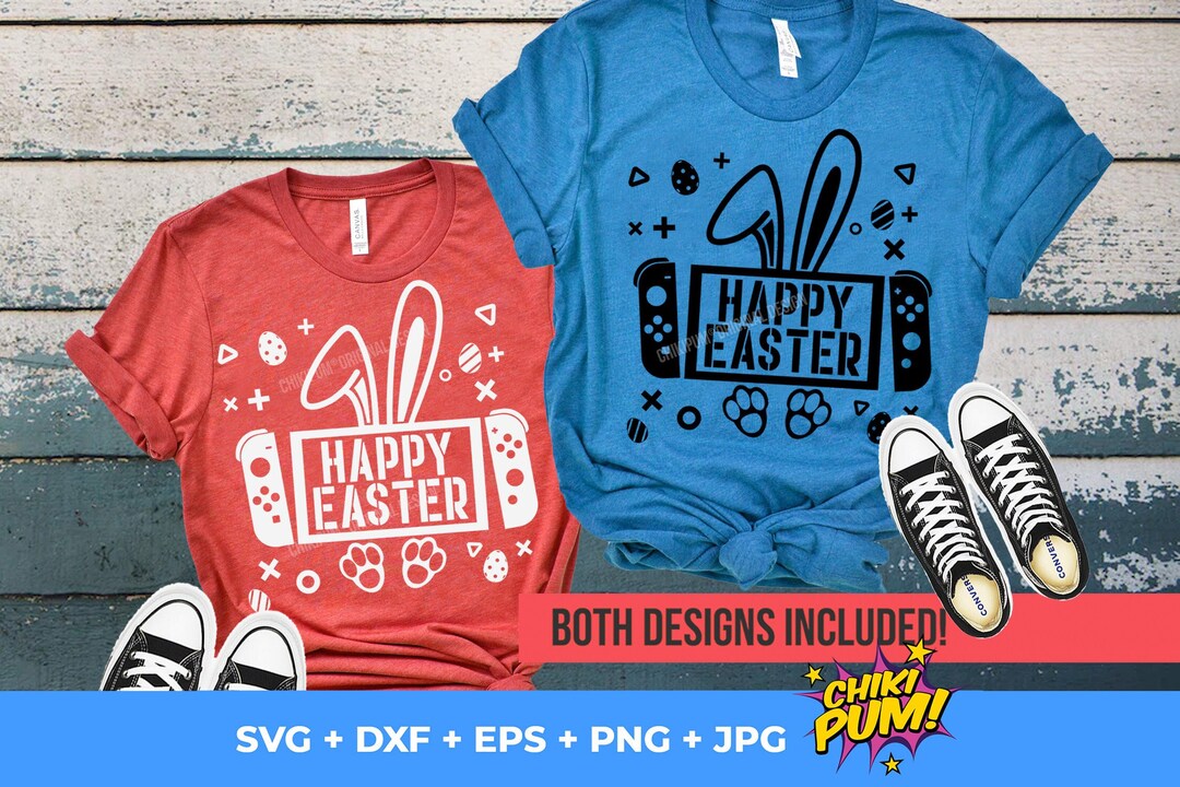 Happy Easter Svg, Easter Gamer Svg, Boy Easter Shirt, Easter Bunny Svg