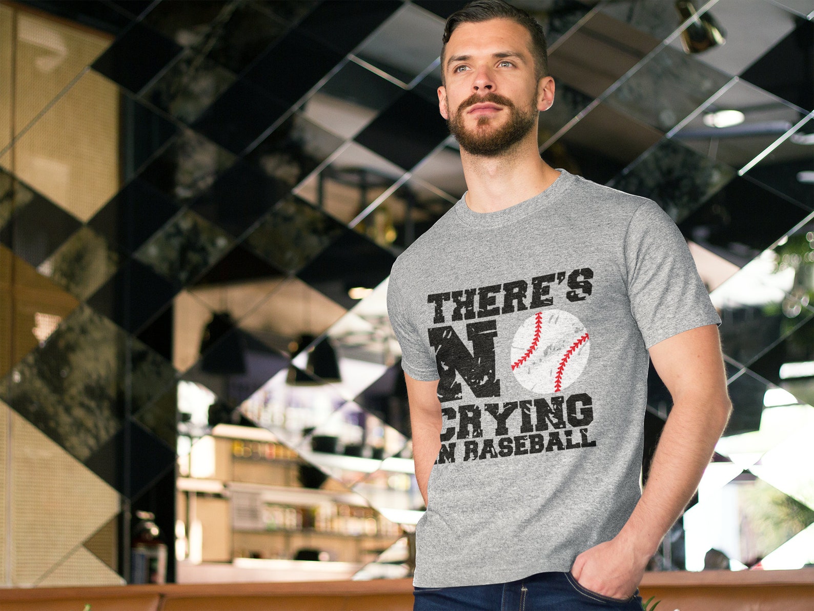 There&rsquo;s No Crying in Baseball SVG File Baseball SVG No - Etsy