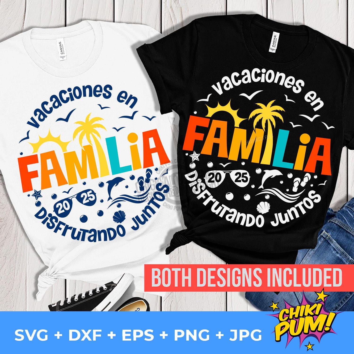 Family Vacation Playeras Familiares Para Viajar Camisa De