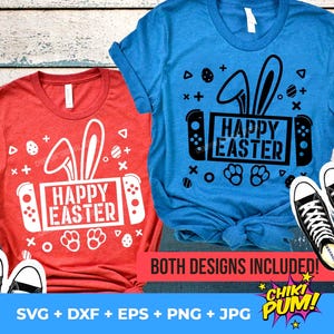 Diseño de camiseta de conejito de Pascua (SVG PNG)