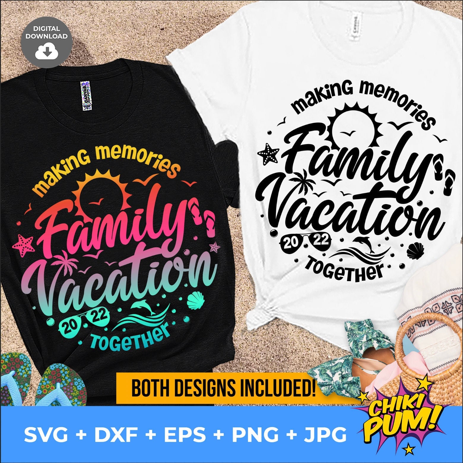 Family Vacation SVG Family Vacation 2022 Making Memories - Etsy