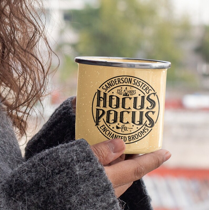 Hocus Pocus Sanderson Sisters Enchanted Brooms SVG Round Etsy