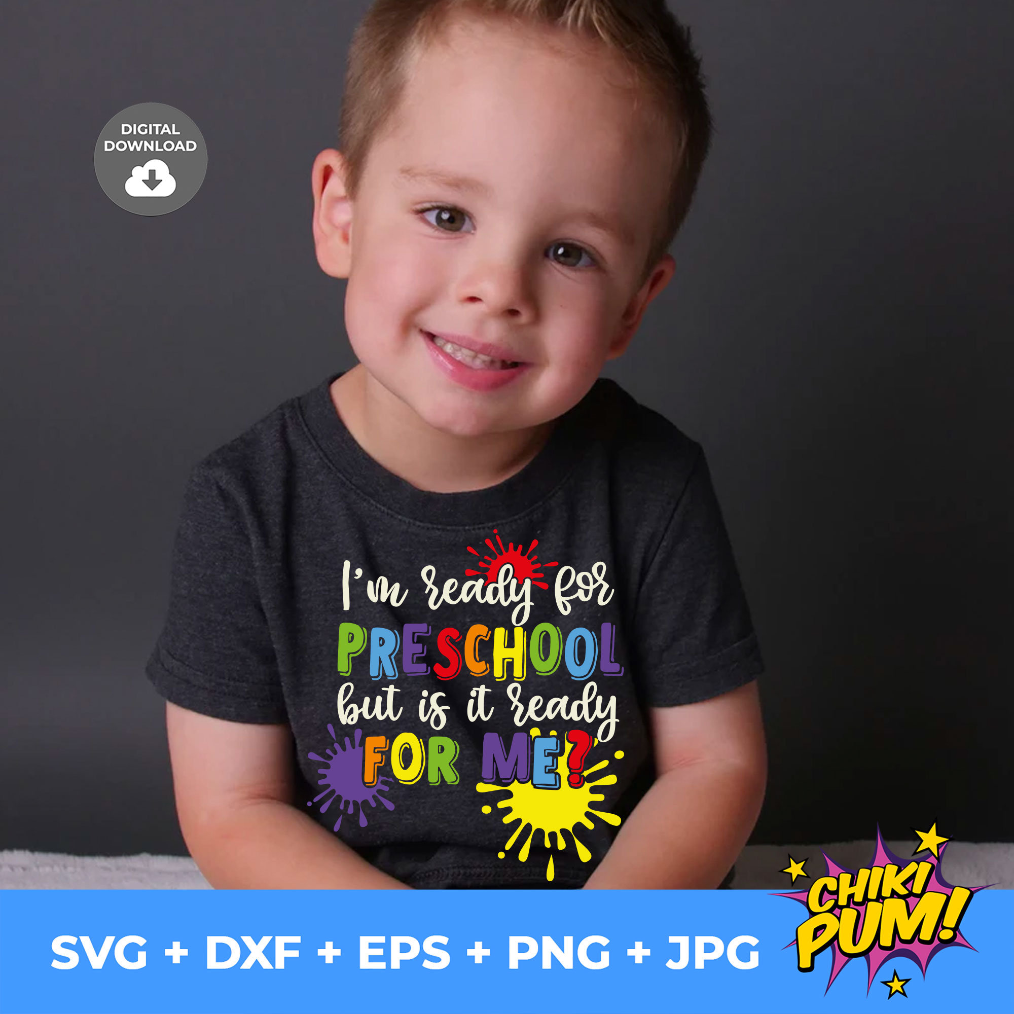 I'm Ready for Preschool but is It Ready for Me Svg Pre-k - Etsy