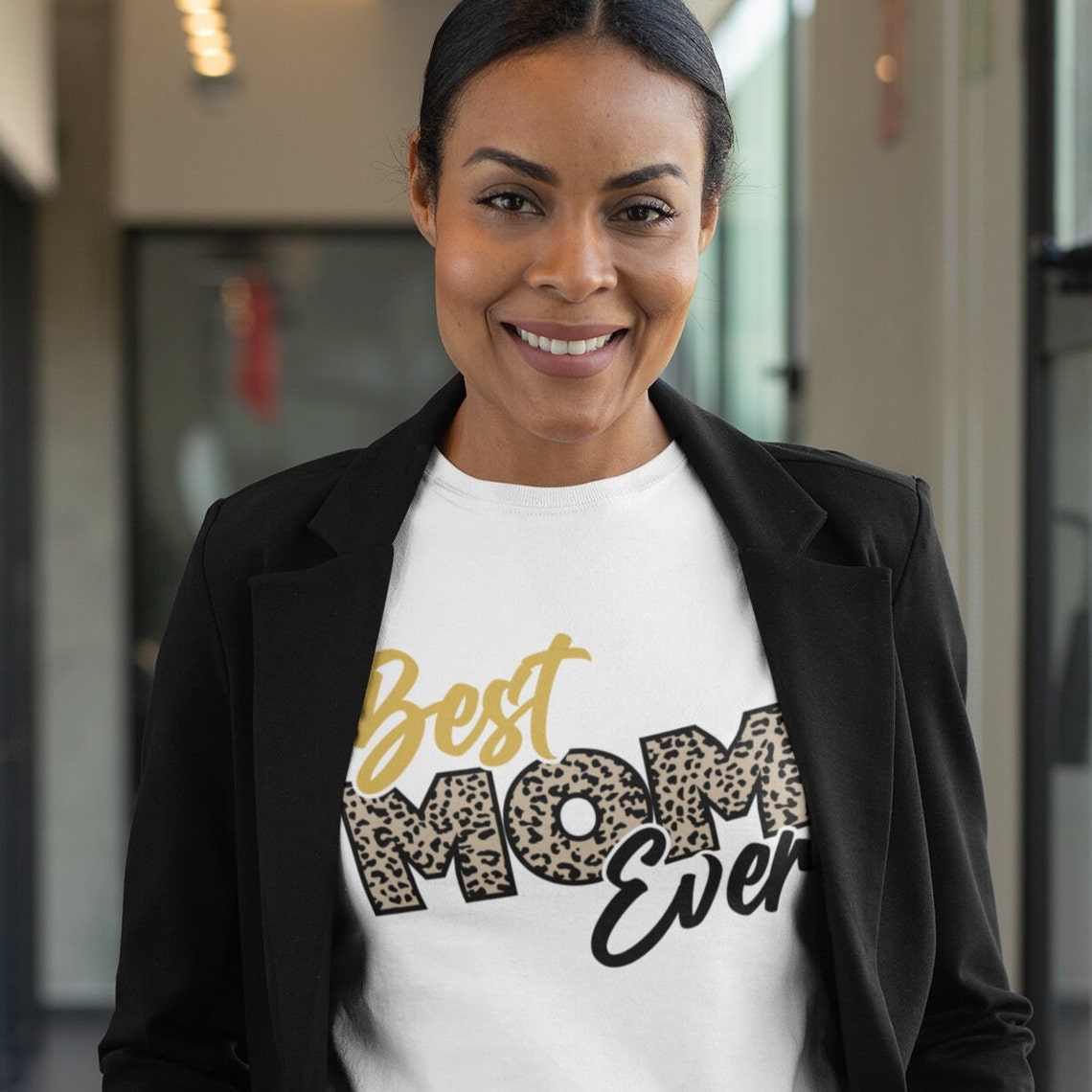 Best Mom Ever Svg Best Mom Ever Best Mom Ever Leopard Etsy