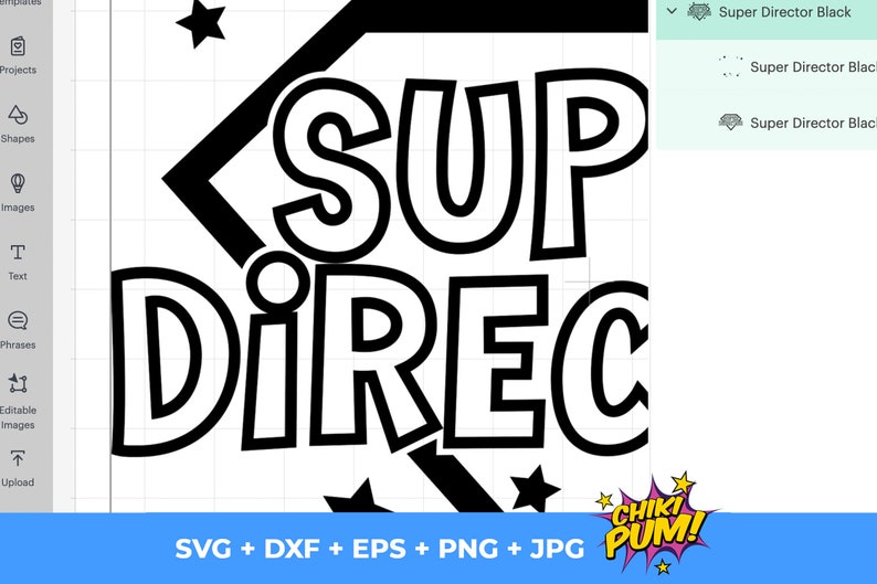 Super Director Svg, Super Director Png, Director Appreciation svg, Director clipart, Hero t-shirt svg