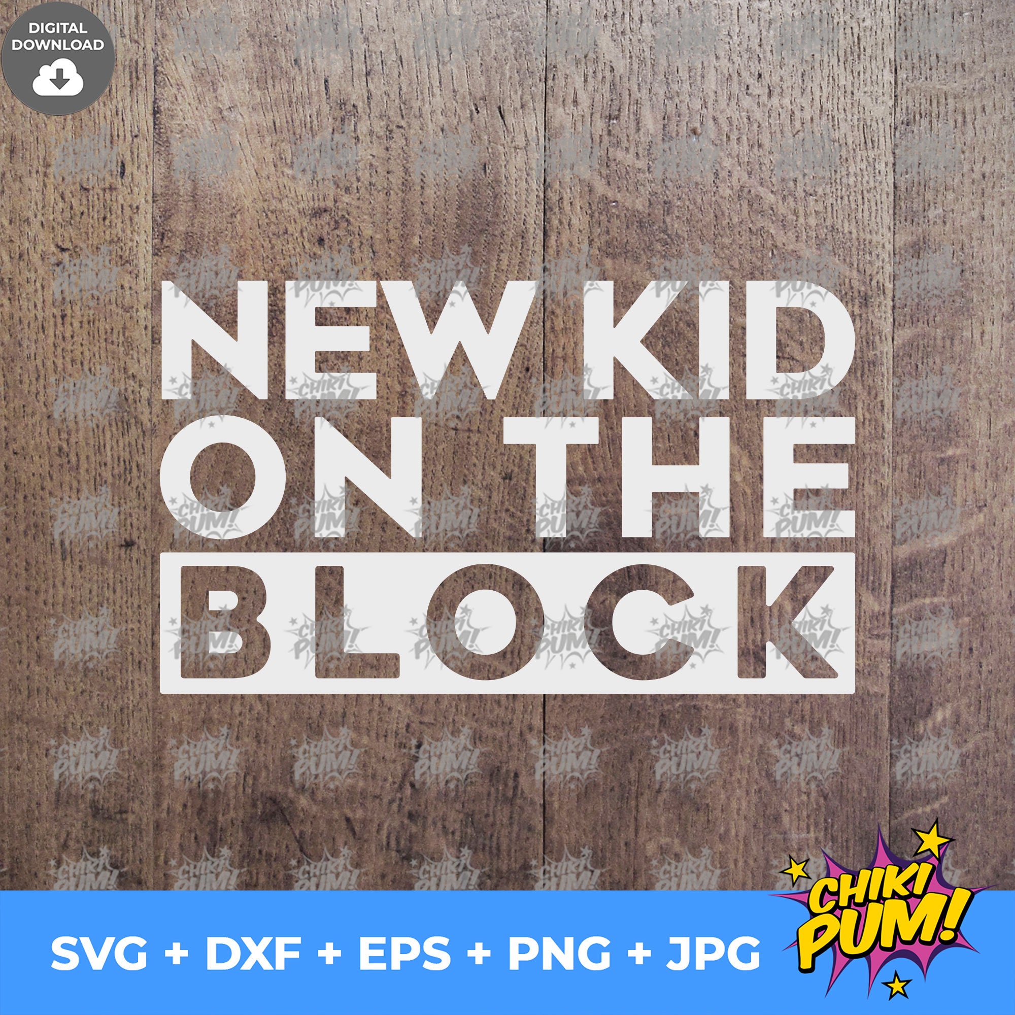 New Kid on the Block Cut File Newborn Baby Svg Baby Cuttable | Etsy