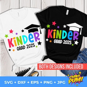 Kinder Grad 2025 PNG, Kindergarten Grad 2025, Kinder Graduate, Graduation 2025 arquivos de corte SVG