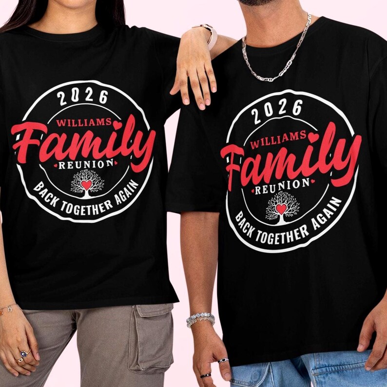 Family Reunion 2026 SVG PNG: Back Together Again Design (Digital Download)