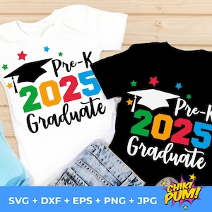 Pre-K Grad 2025 SVG, Pre-K Graduation SVG, Pre Kindergarten, Graduation 2025 cut files