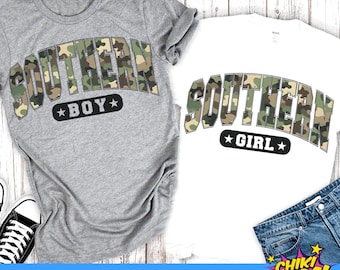 Camo Duck Hunting PNG: Southern Boy & Girl PNG 300dpi Cut Files Ready To Print Cricut/Silhouette Iron On/Sublimation/DTF (Digital Download)