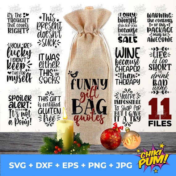 Funny christmas bags new arrivals