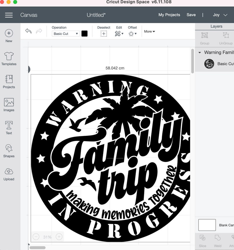 Family Trip in Progress SVG PNG: Vacation Cut Files Creicut (digital ...