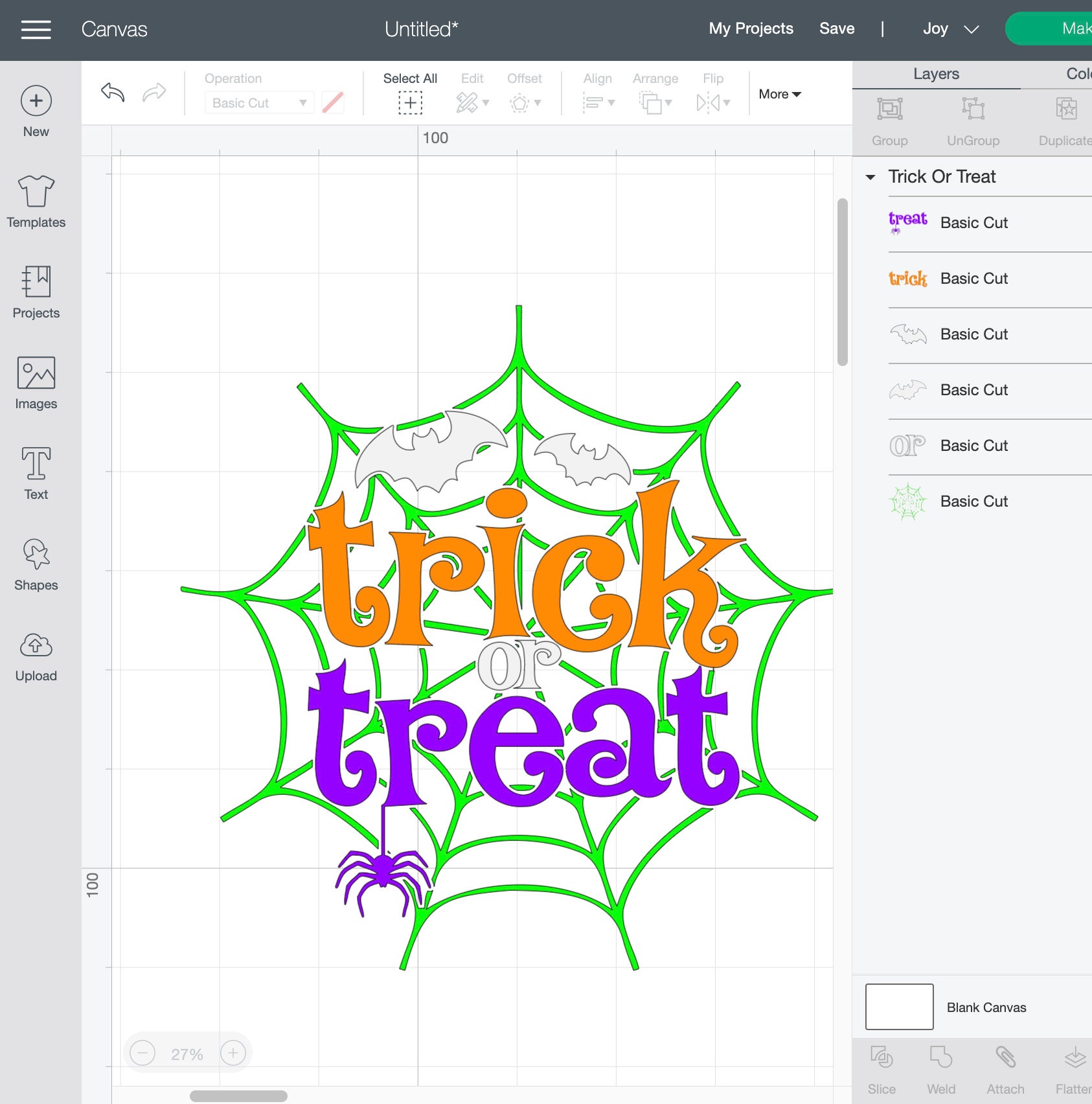 Trick or Treat SVG Halloween Clipart Svg Halloween Svg | Etsy