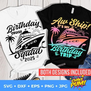 C'est mon voyage d'anniversaire png, chemise croisière anniversaire svg, escouade croisière, chemises croisière familiales assorties, croisière de groupe, croisière anniversaire Svg png thumbnail