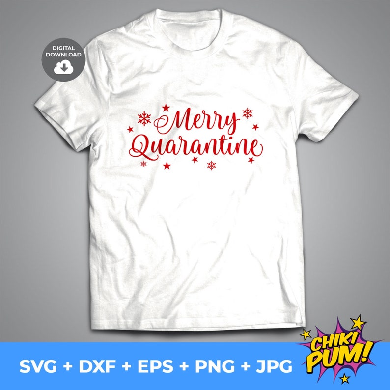 Download Merry Quarantine Red Quarantine svg Christmas svg Cricut ...