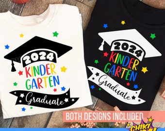 2024 Kindergarten Graduate SVG, Kindergarten Graduation SVG, Kindergarten, Graduation 2024 cut files