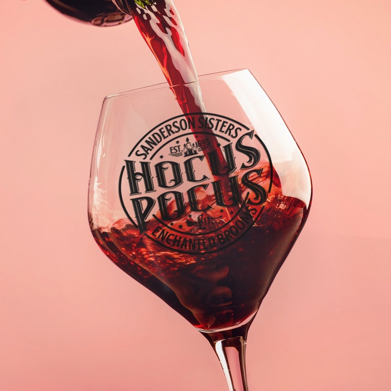 Hocus Pocus Sanderson Sisters Enchanted Brooms SVG Round Etsy