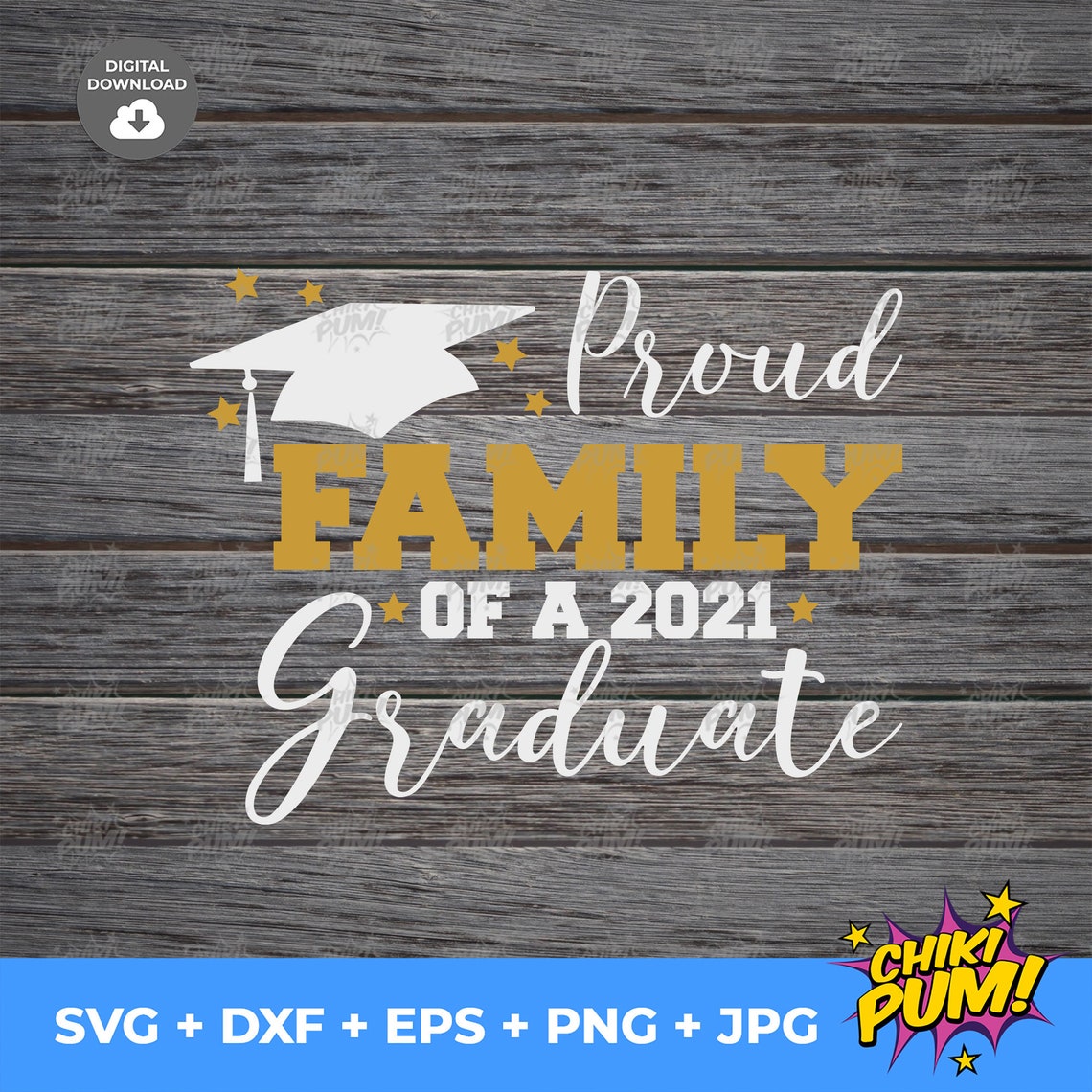 Download Proud Family of a 2021 Graduate SVG Graduation 2021 SVG | Etsy