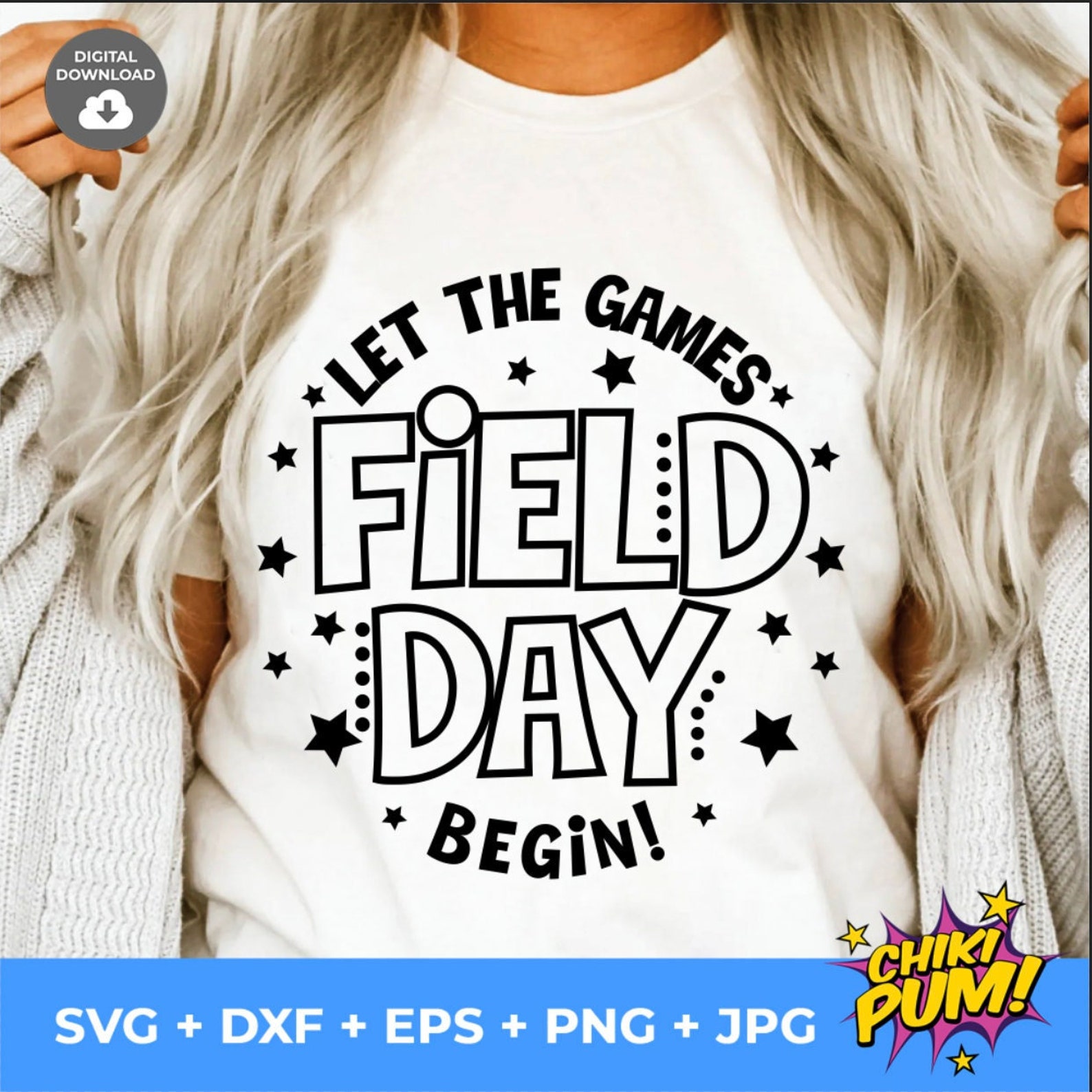 Field Day Let the Games Begin SVG Field Day SVG Field Day Etsy