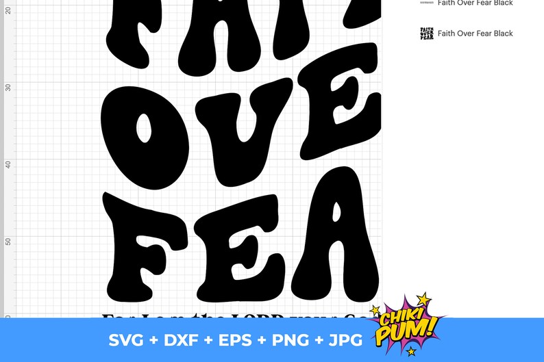 Faith Over Fear Svg Png, Christian Hoodies Design, Bible Verse Svg, Isahiah 41:13 Svg, Aesthetic Christian Svg, Trendy Oversized Design SVG