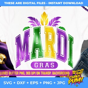 mardi gras varsity jacket
