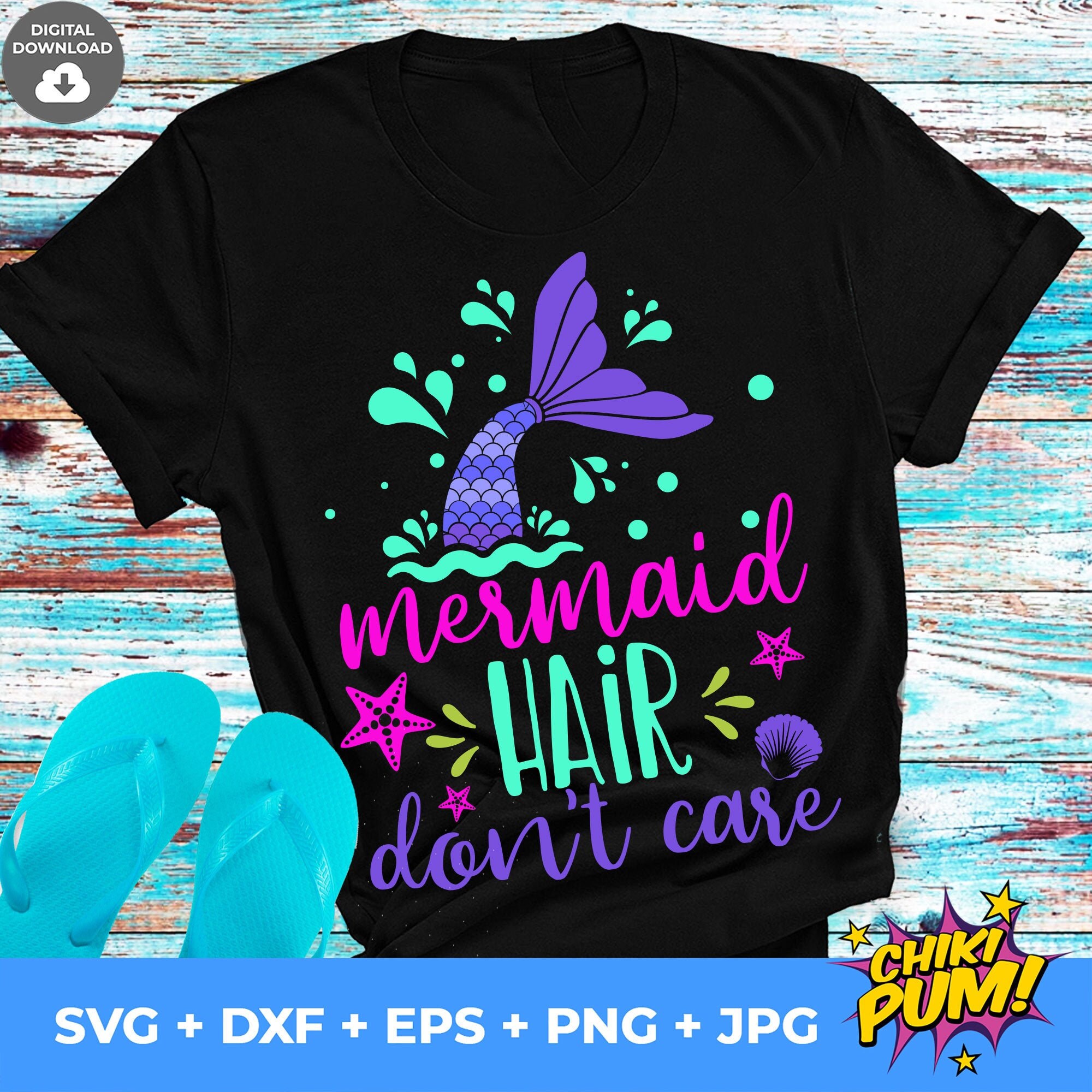 Free Free 193 Mermaid Hair Svg SVG PNG EPS DXF File