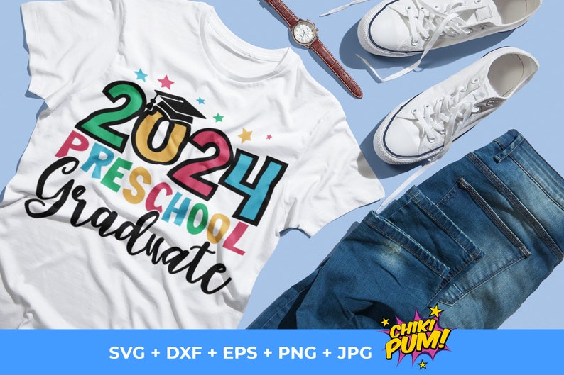 2024 Preschool Graduate SVG, Preschool 2024 SVG, Preschool graduate shirt SVG, Preschool graduation svg