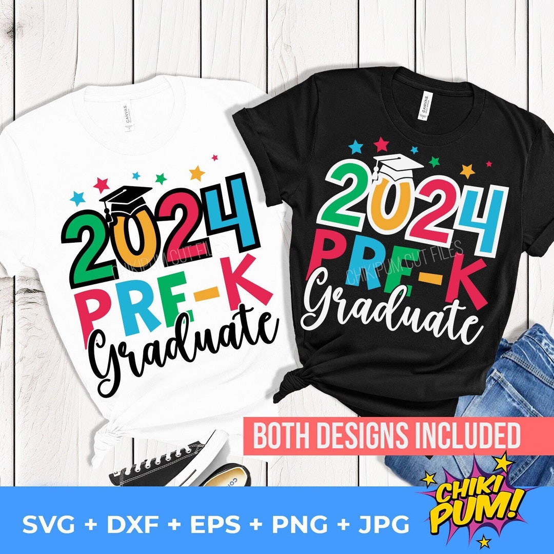 2024 Prek Graduate SVG, Prek 2024 SVG, Pre K Graduate Shirt SVG, Pre