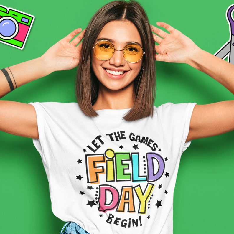 Field Day Let the Games Begin SVG Field Day SVG Field Day Etsy