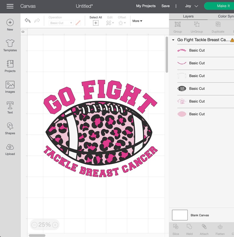 Tackle Breast Cancer Football Leopard Print SVG PNG (Digital Download)
