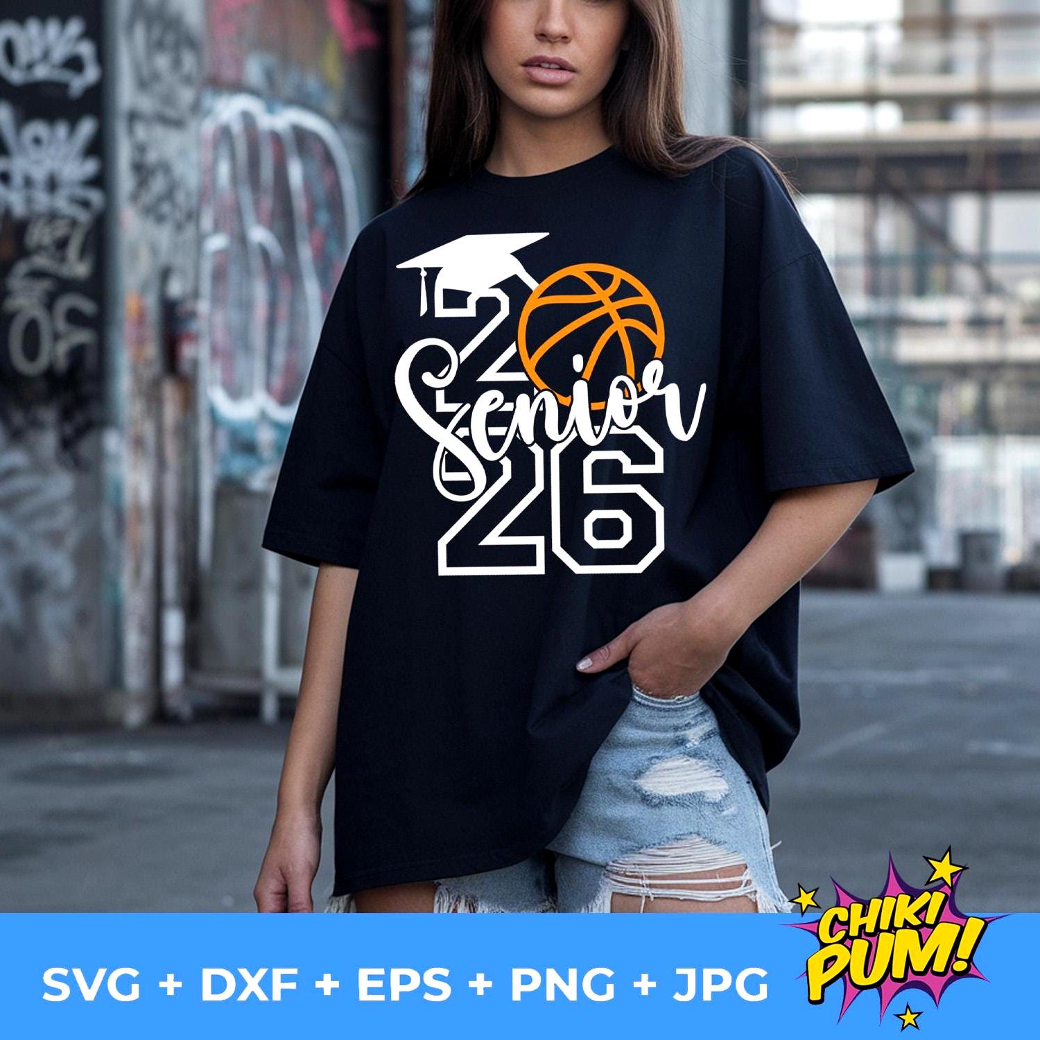 Senior 2026 Basketball SVG PNG: Class of 2026 Design (digital Download ...