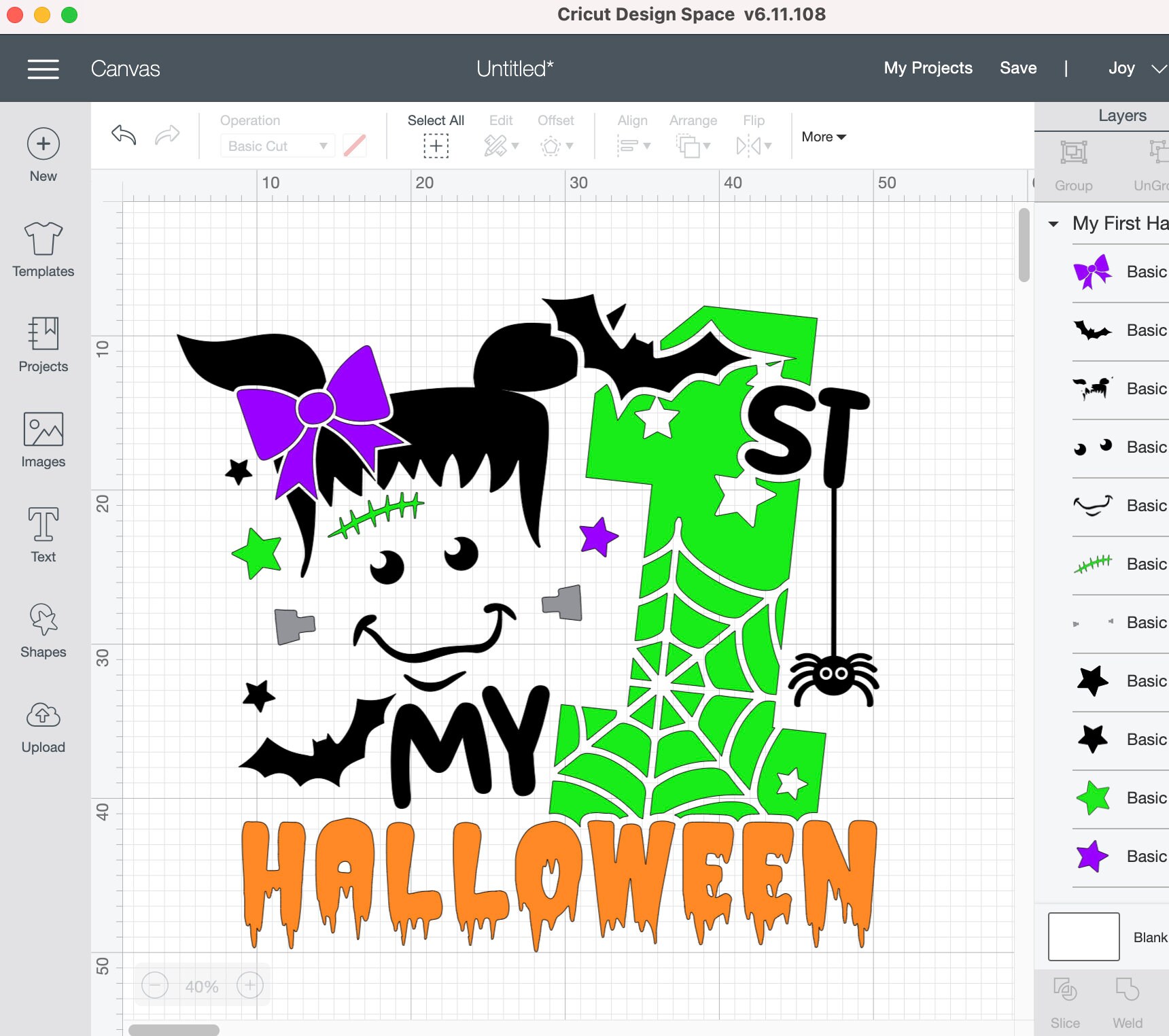 My 1st Halloween Svg My First Halloween Svg Halloween Girl Etsy