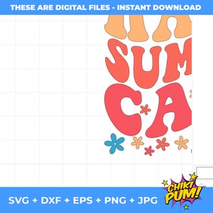 Happy Summer Camp 2024 svg, Retro Summer Camp svg, wavy, Summer Camp PNG, Summer Camp Cut Files