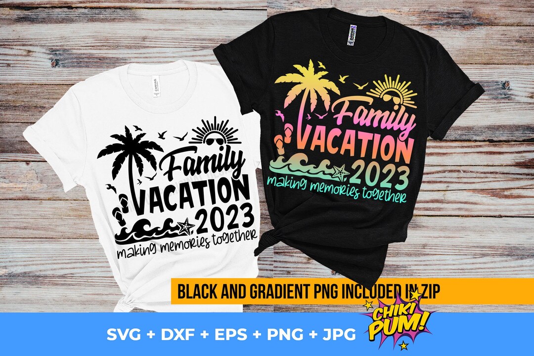 Family Vacation 2023 SVG Family Beach Vacation Png Vacation - Etsy