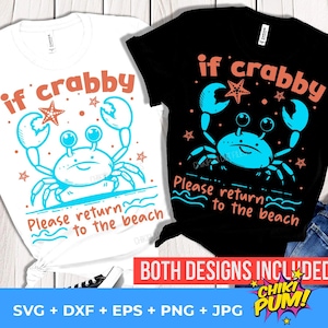 If Crabby Return to the Beach SVG PNG, Boy Summer SVG, Kids Aesthetic Svg, Summer Boy Shirt Design, Summer Boy Shirt Svg Png