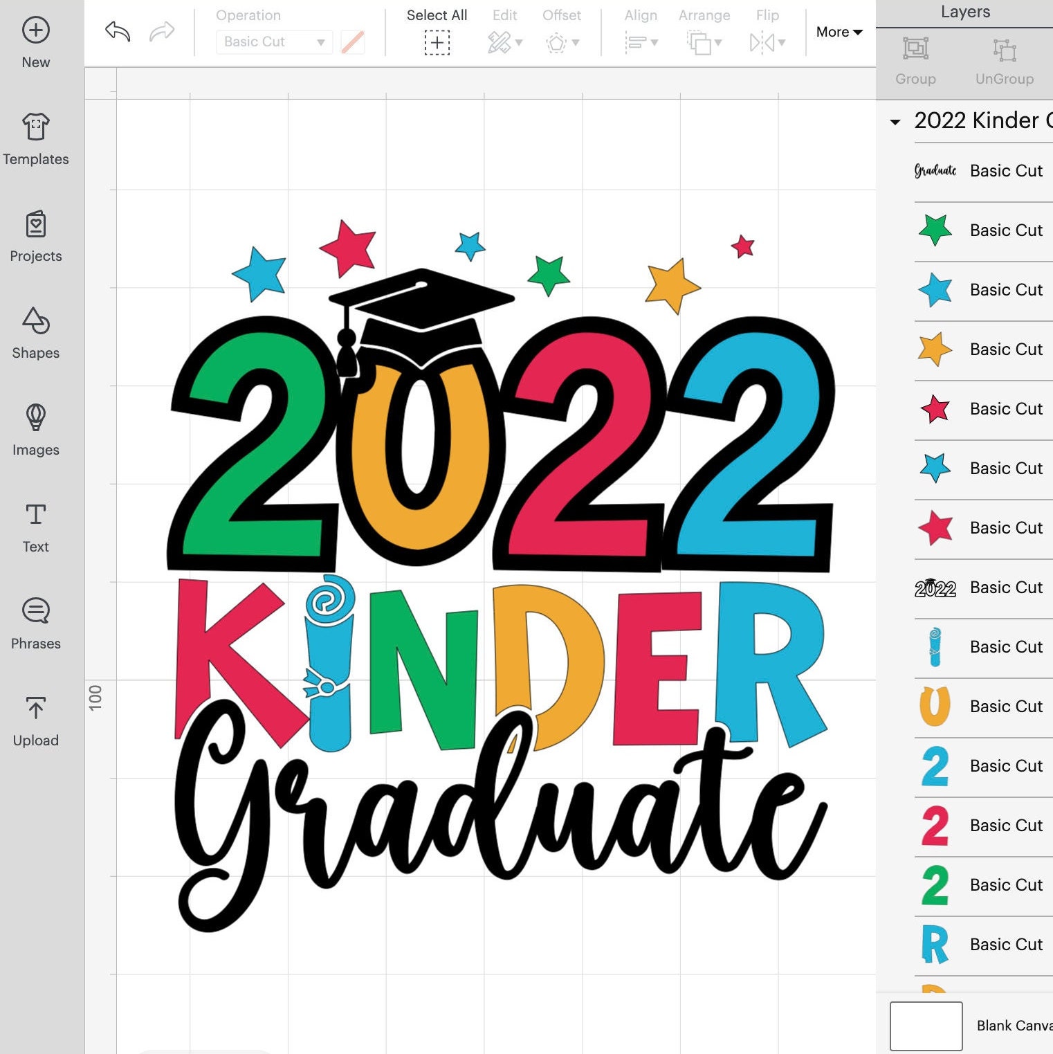 2022 Kinder Graduate SVG Kindergarten 2022 SVG Kinder Etsy
