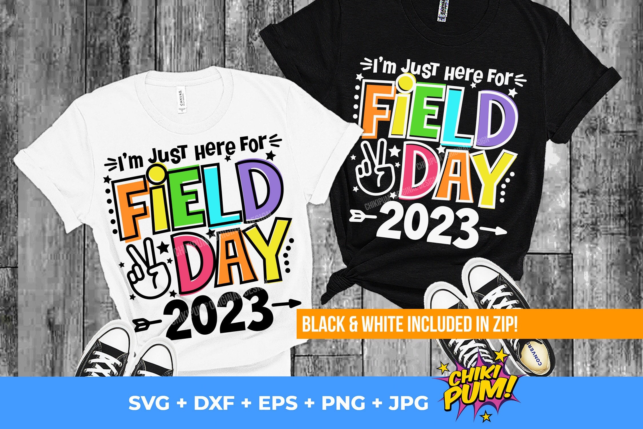 I'm Just Here for Field Day 2023 Svg Field Day Svg Field Etsy