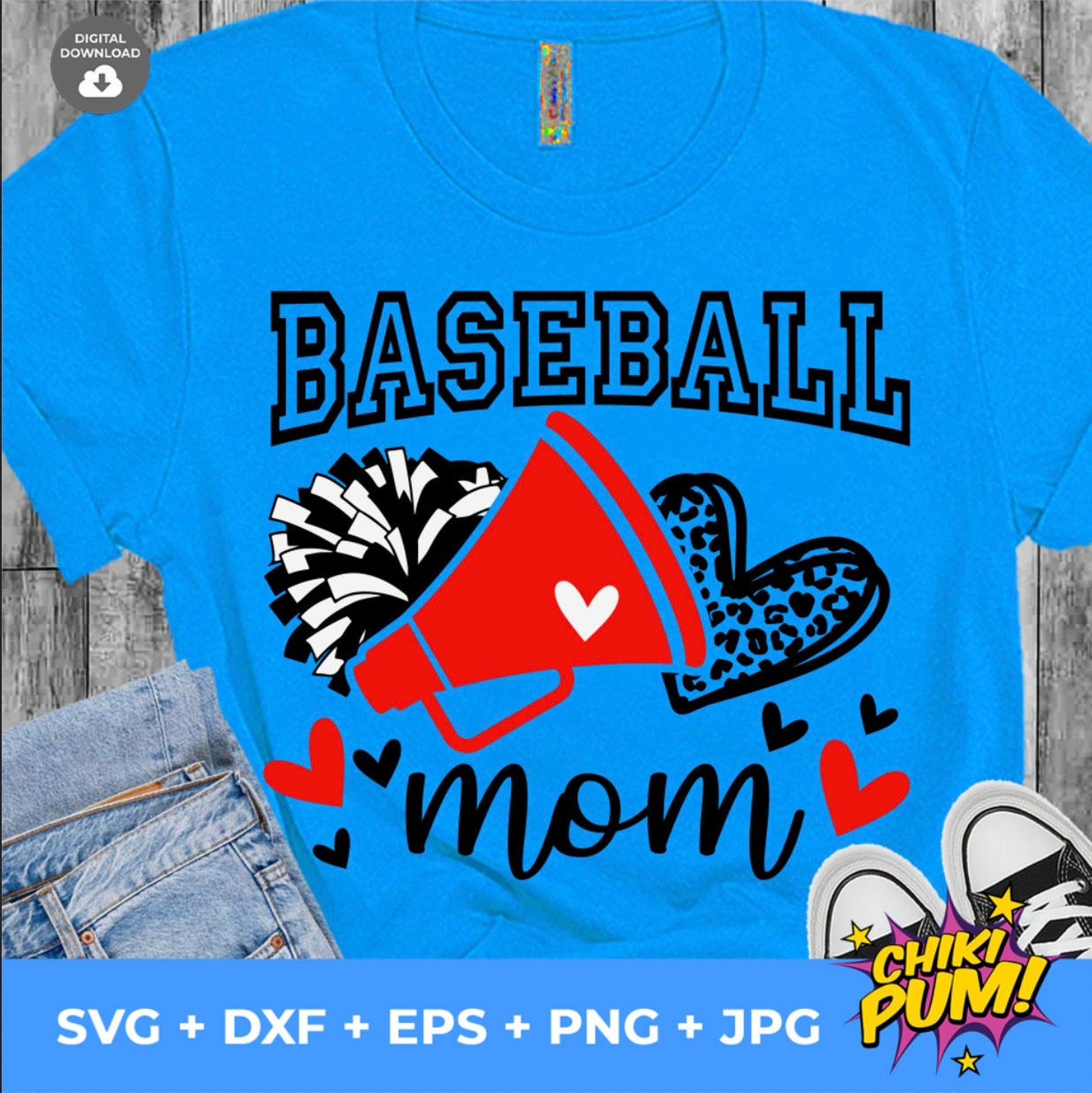 Baseball Mom Leopard SVG Baseball Mom Svg Baseball Mama PNG Etsy