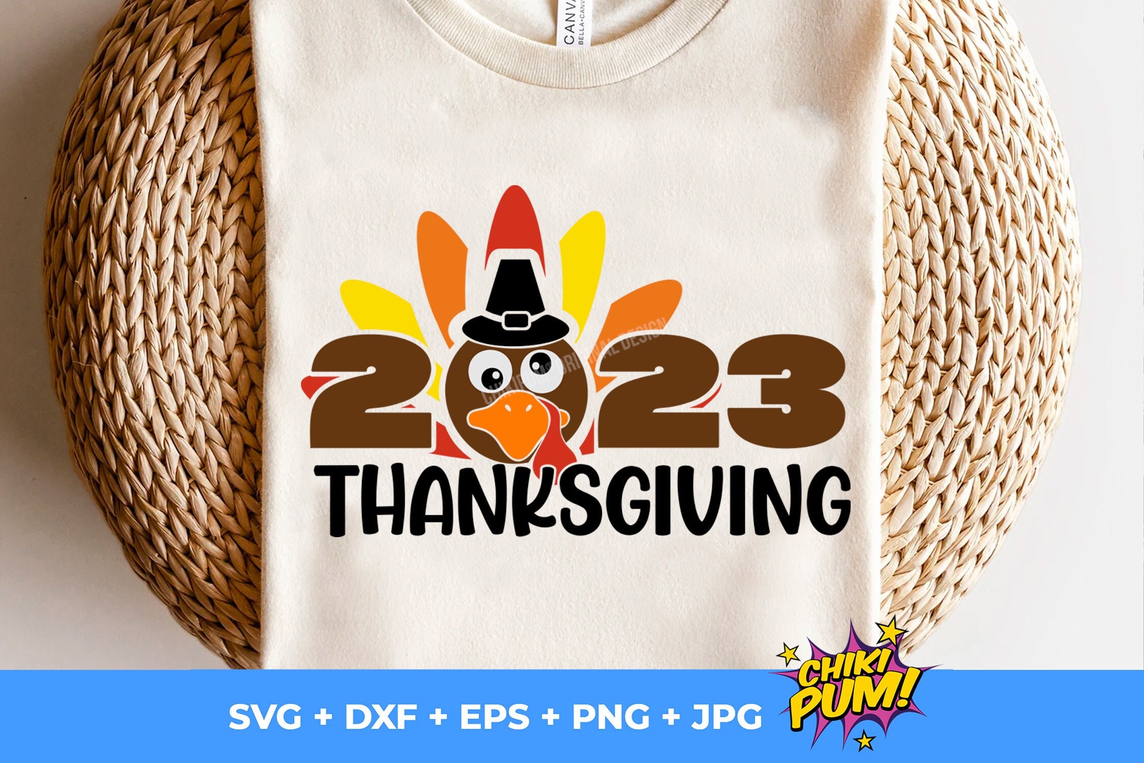 Happy Thanksgiving 2023 SVG Thanksgiving Sign SVG Turkey 