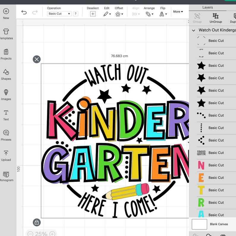 Kindergarten SVG PNG: Zurück zu Schule Shirt Design (Digitaler Download) Bild 5