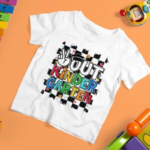 Peace Out Kindergarten SVG, Kindergarten Graduate SVG, Kinder Grad 2026, Kindergarten Graduation shirt, Checkered Svg Png