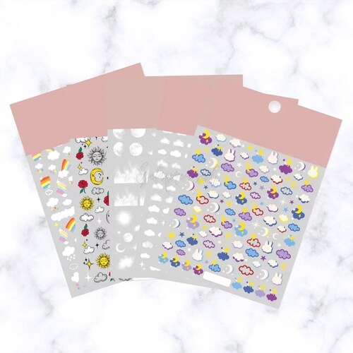 Sailor Moon Nail Art Decals Stickers Etsy